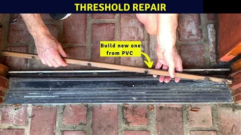 repair dior sill|exterior door threshold sill.